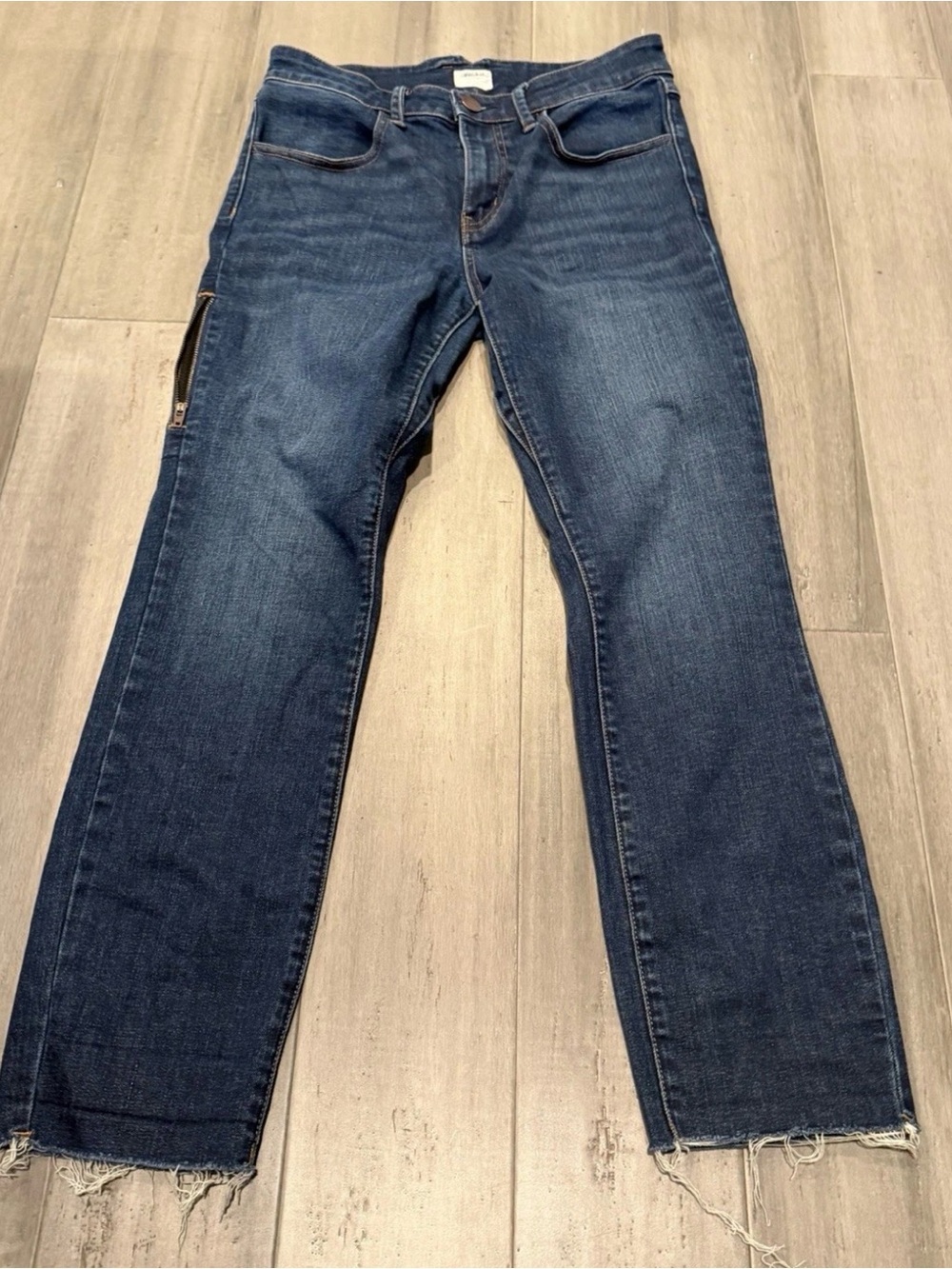 Ripton & Co jeans. Size 28. Hardly worn- raw hem.
